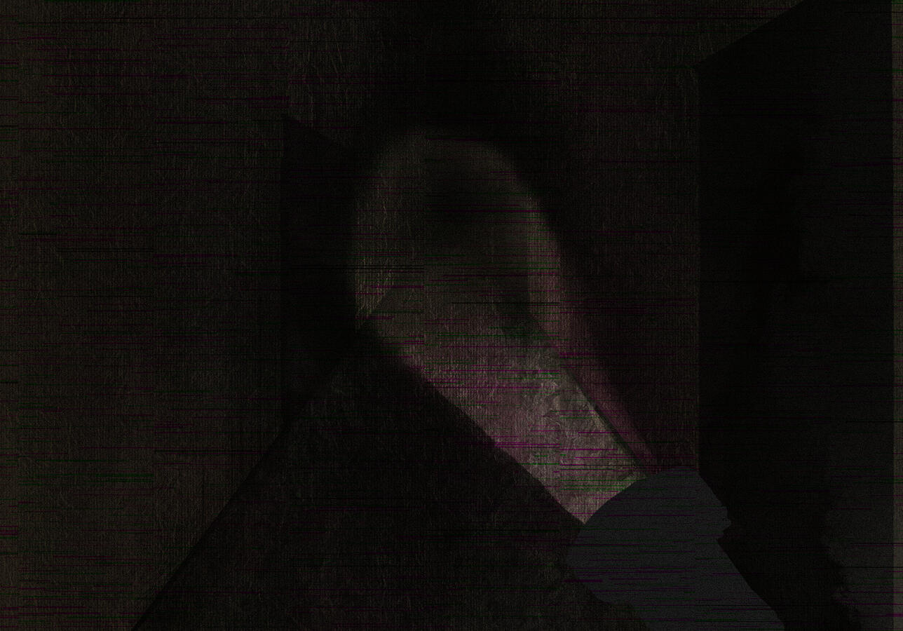 Early environmental concept art. I wanted there to be extremely limited visibility if the player chooses not to use their flashlight.