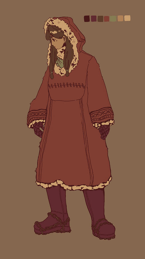 Alternate outfit design for my character.